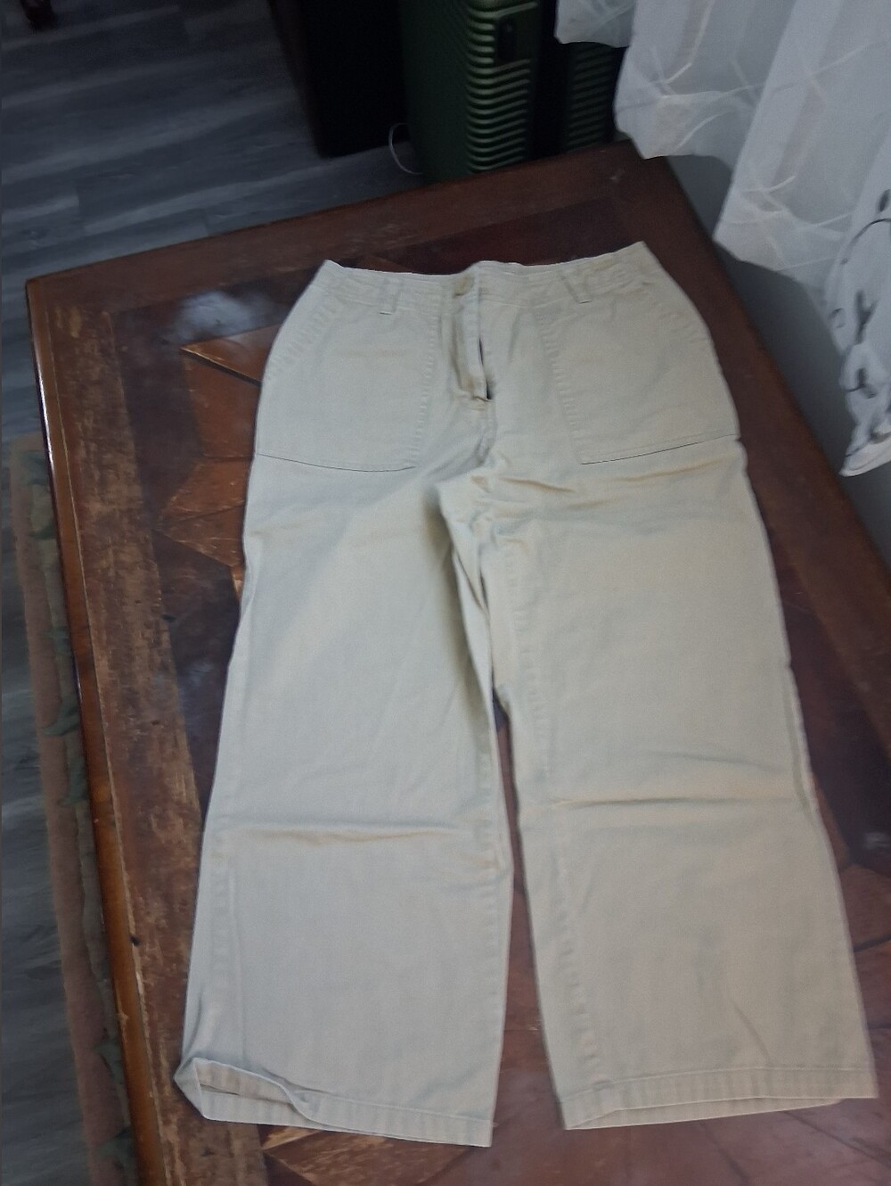 St. John's Bay Beige Women's Cargo Shorts